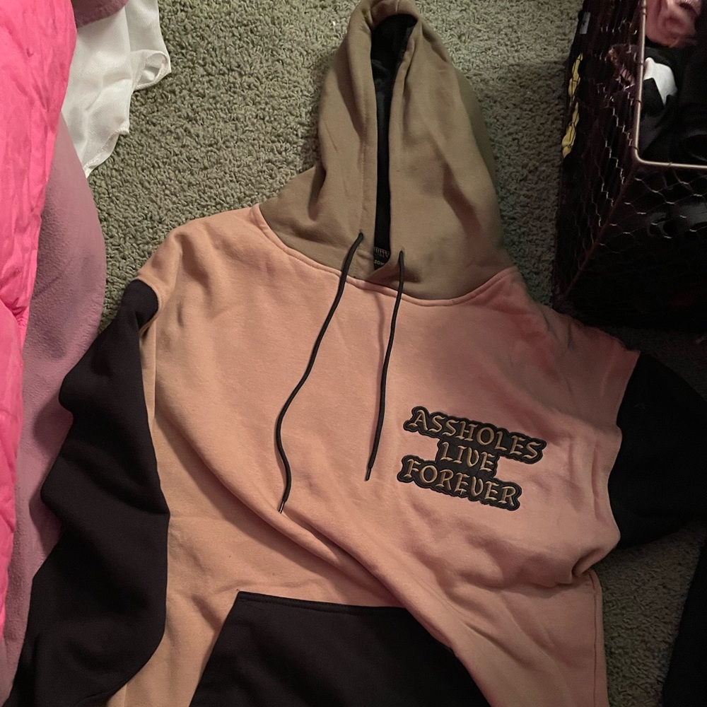 ALF color block hoodie